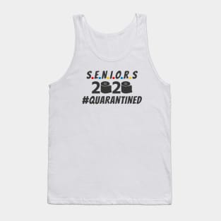 Seniors Class of 2020 Quarantined Wine Design Tank Top